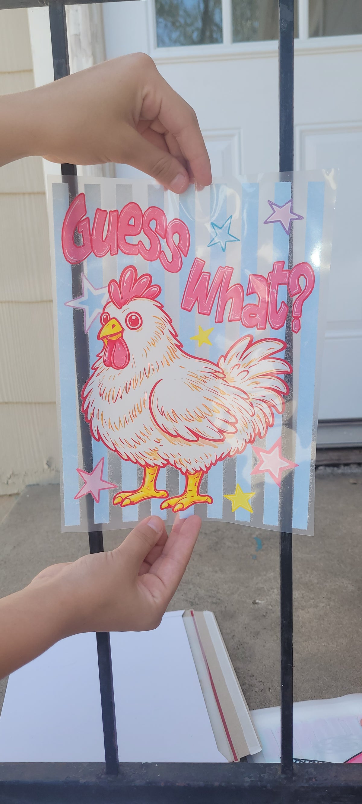 Guess what, chicken butt