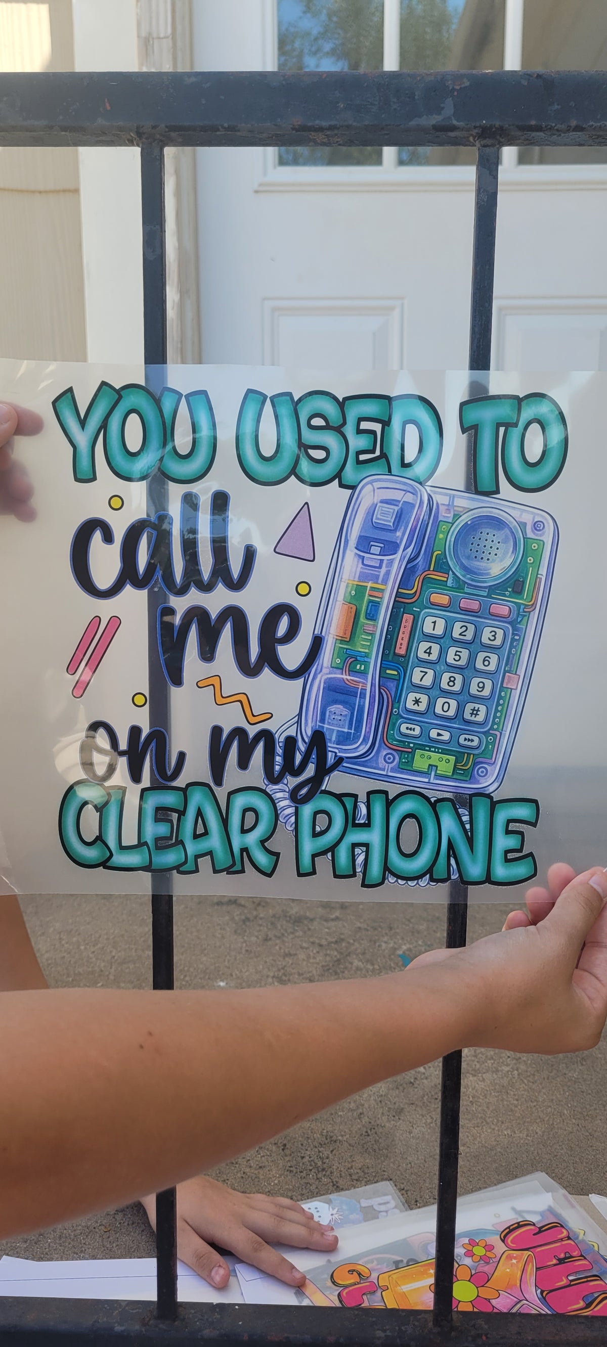 Clear phone