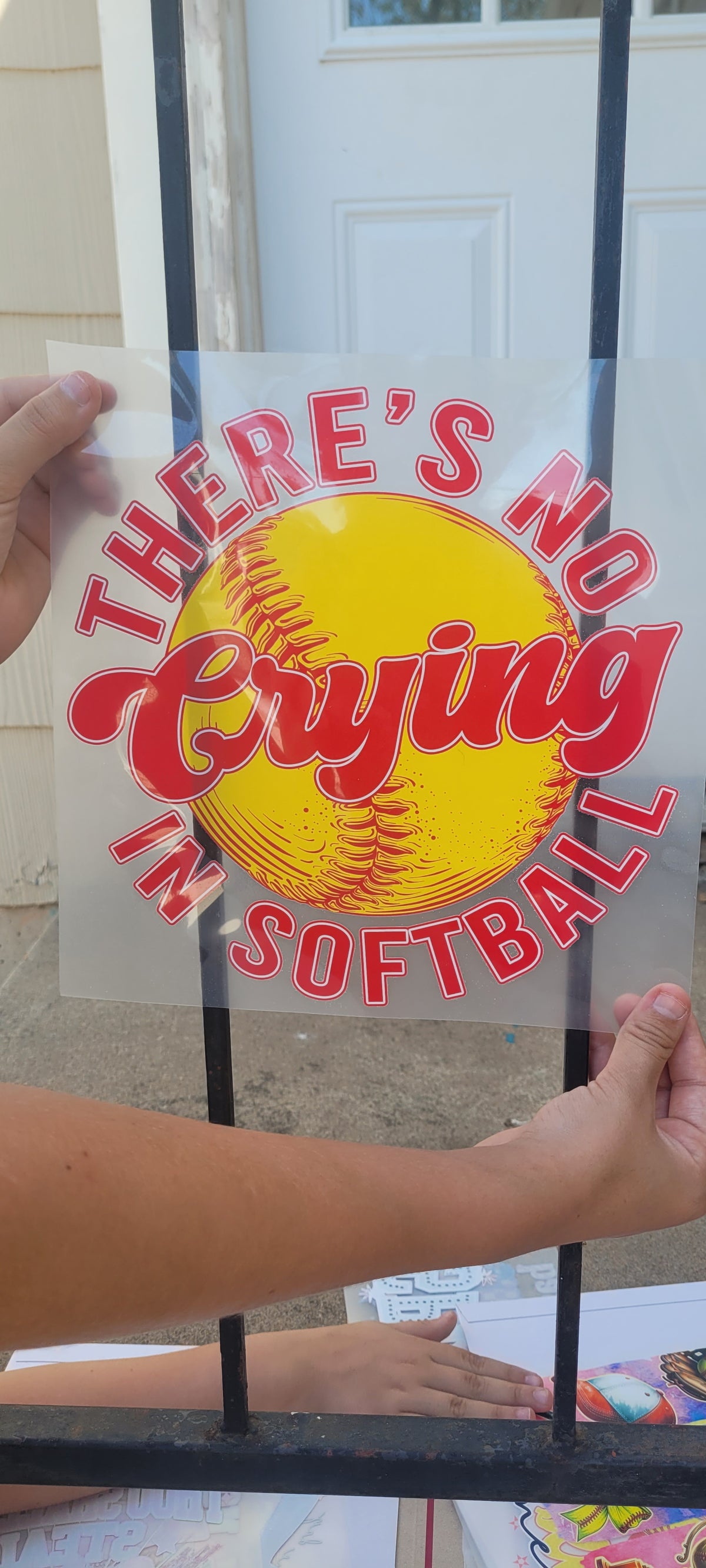 There’s no crying