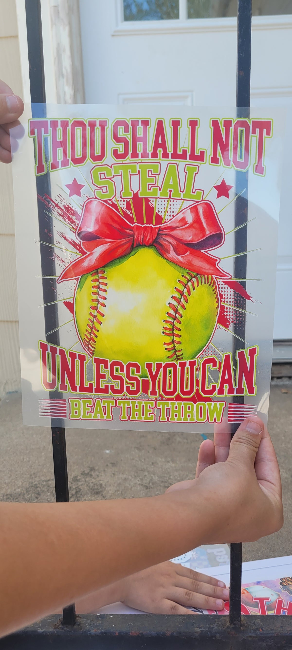 Thou shall not steal