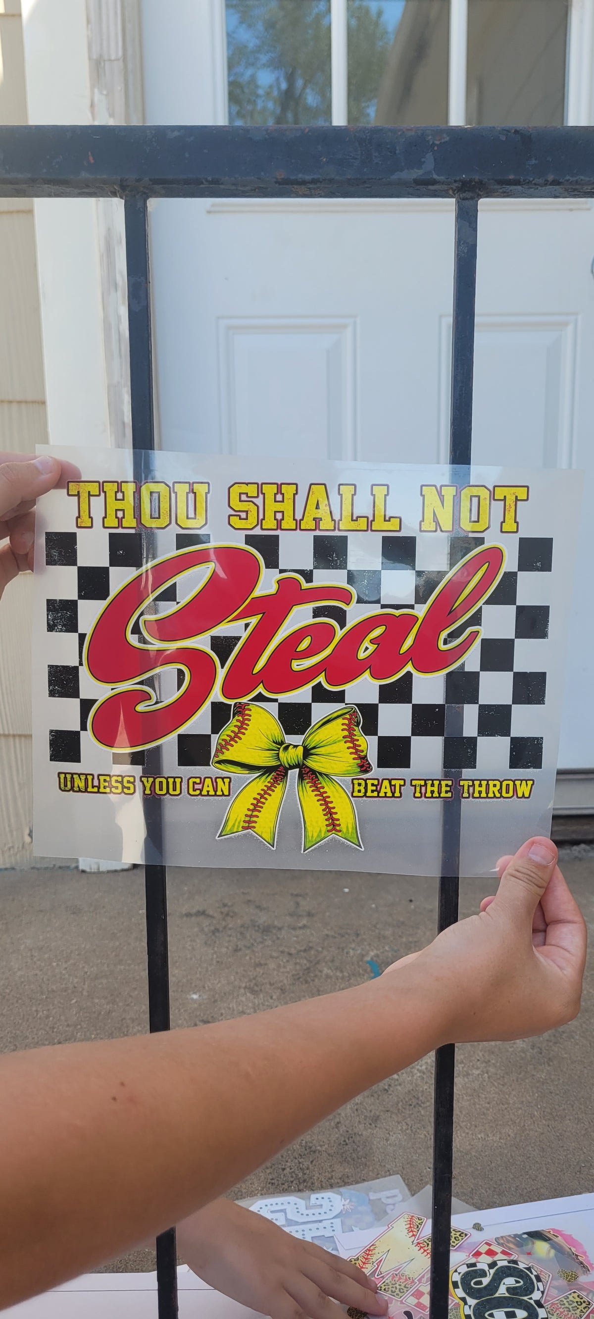 Thou shall not steal