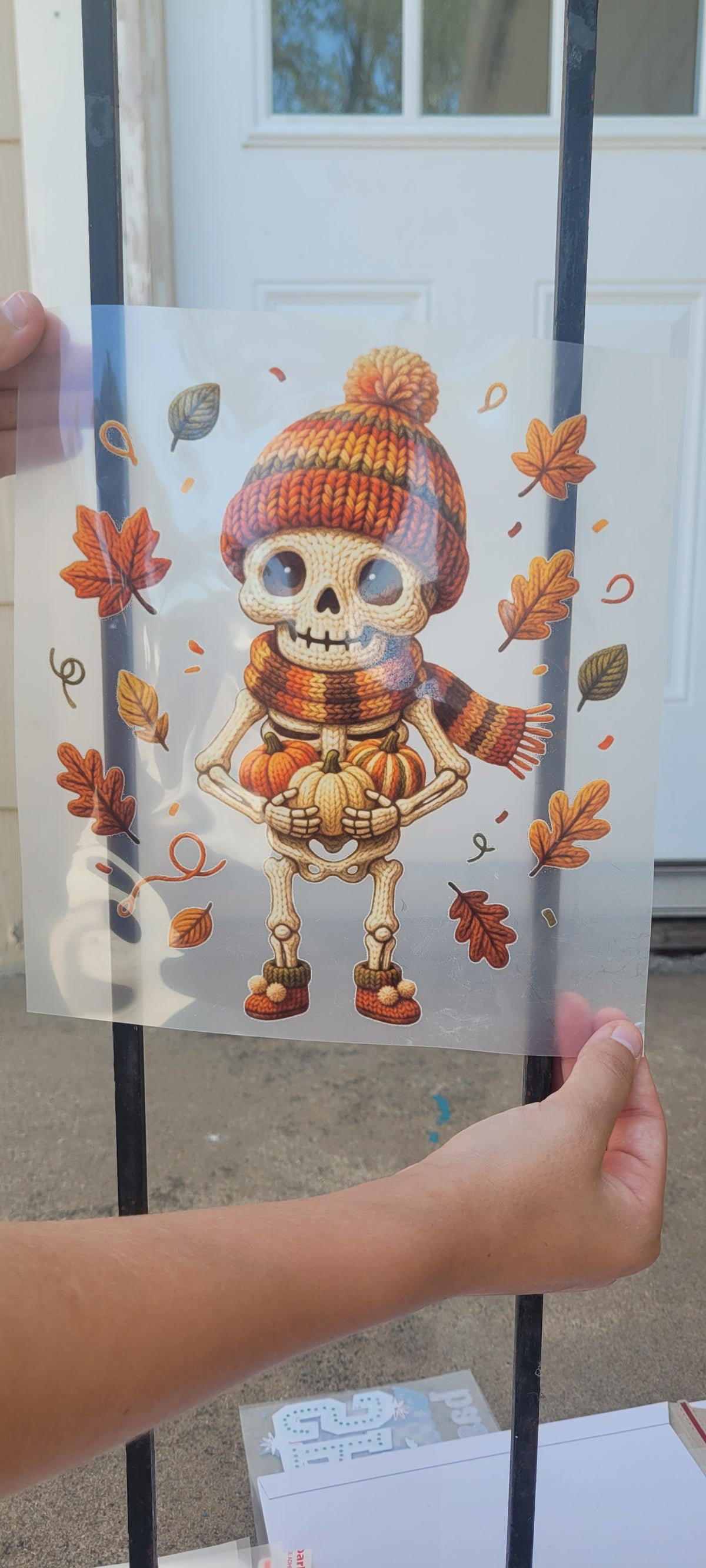 Crochet skeleton