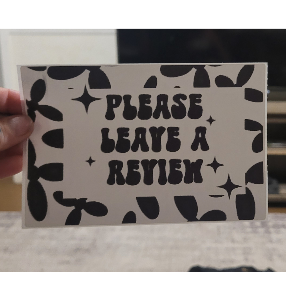 PLEASE LEAVE A REVIEW