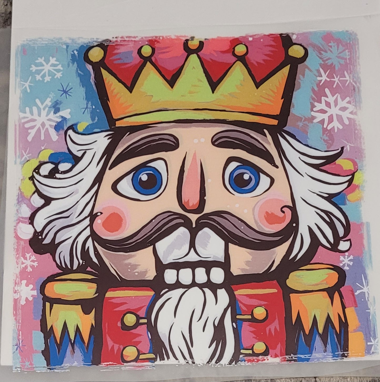 Pastel nut cracker