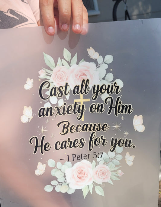 Cast All Your Anxiety On Him