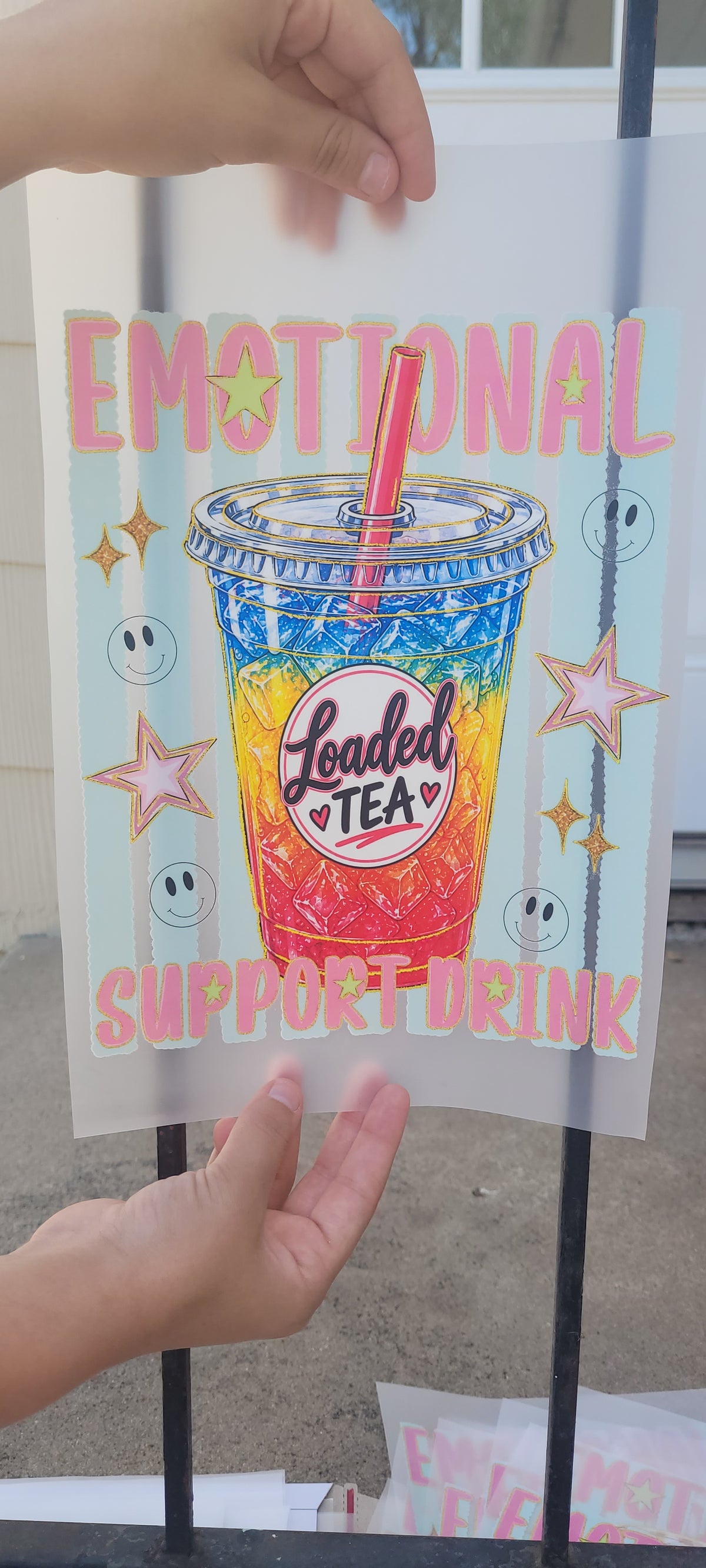 Emotional support- Loaded Tea