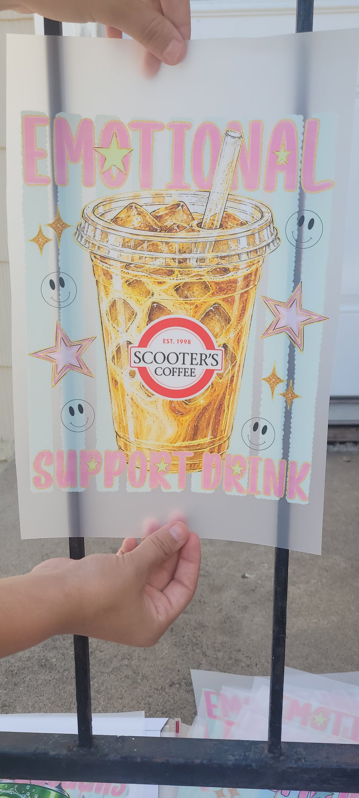 Emotional support- Scoot Coffee