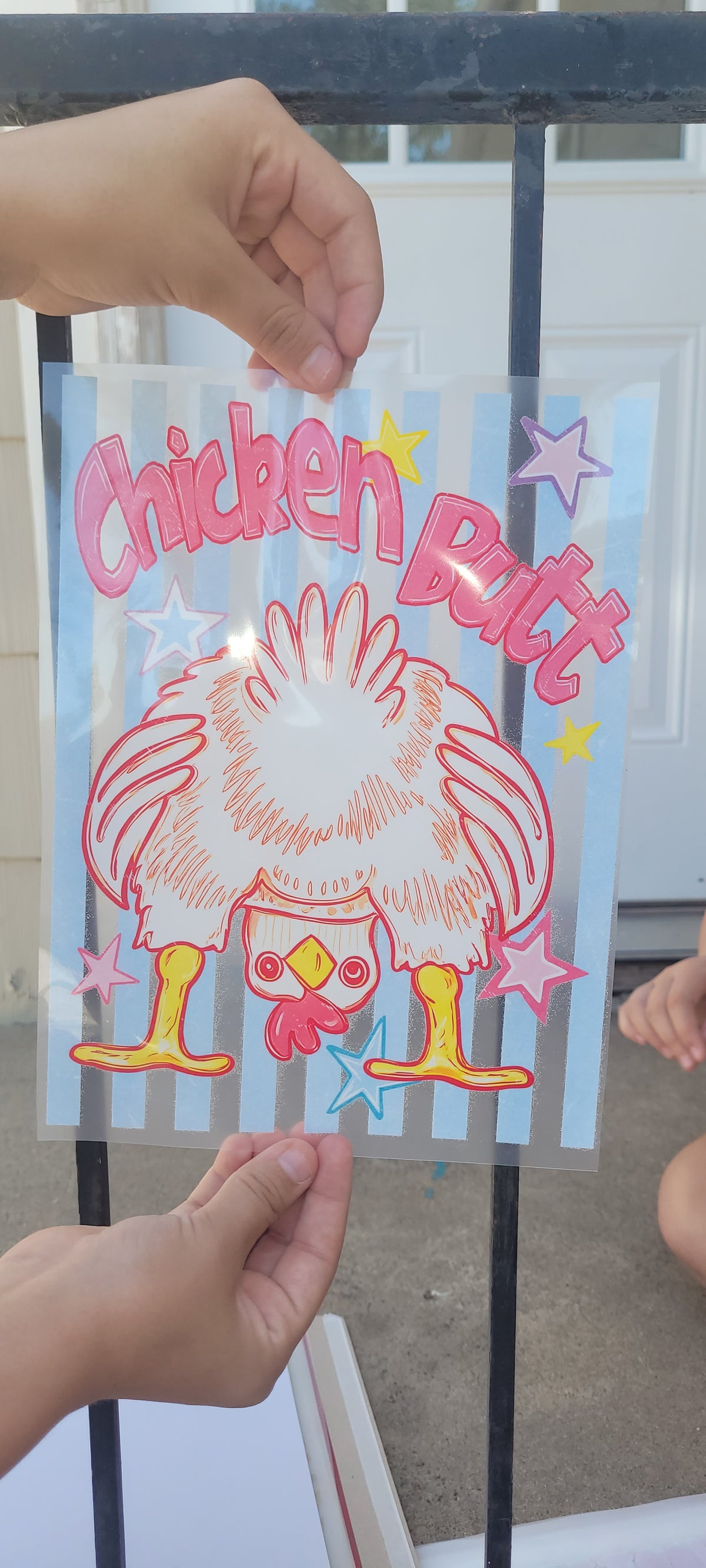Guess what, chicken butt