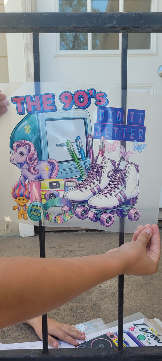 The 90’s did it better