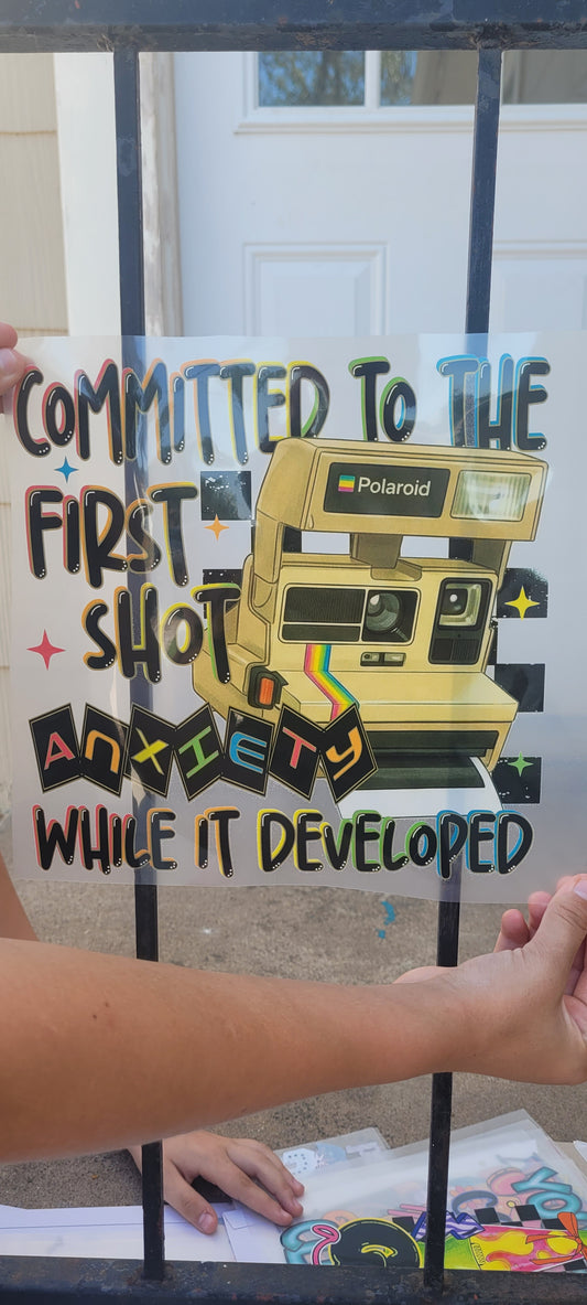Committed to the first shot