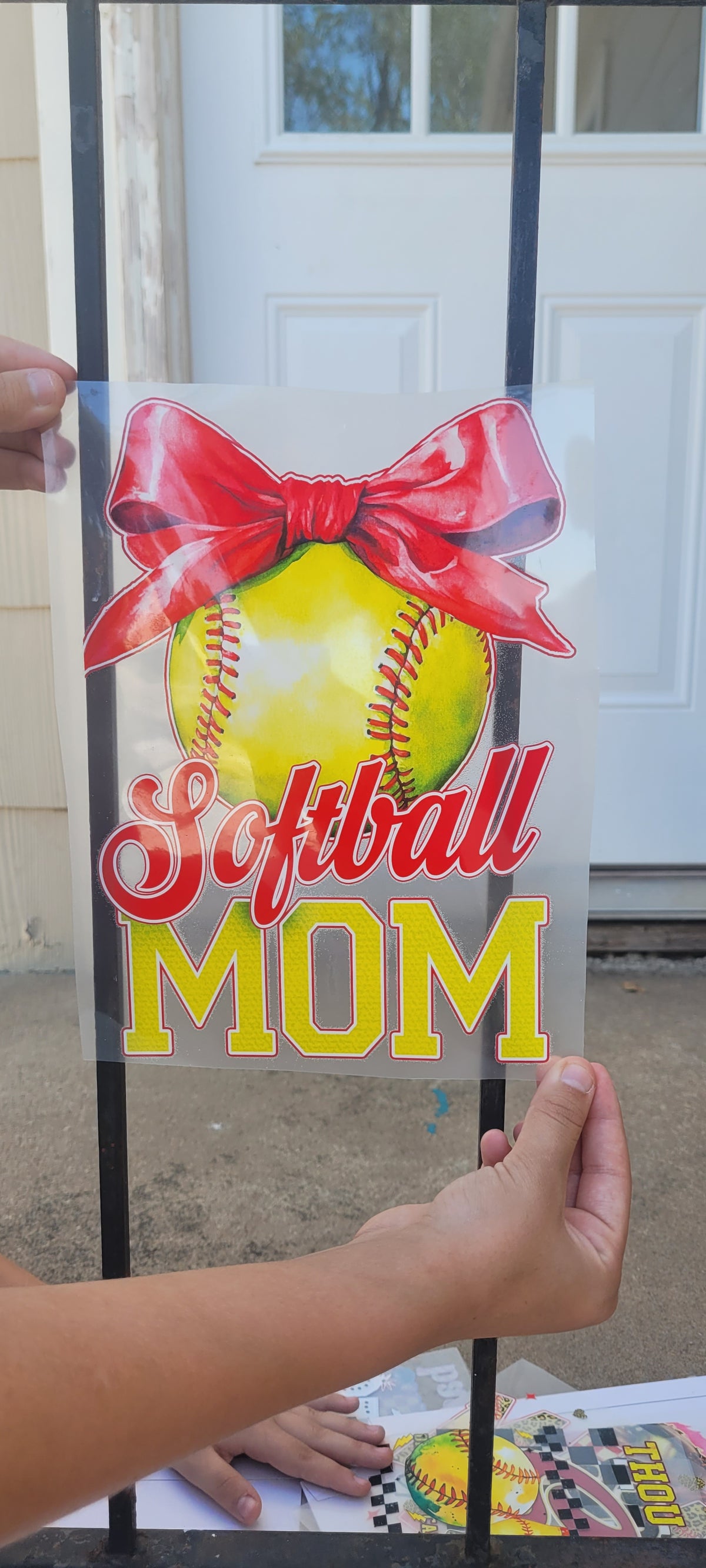Softball mom