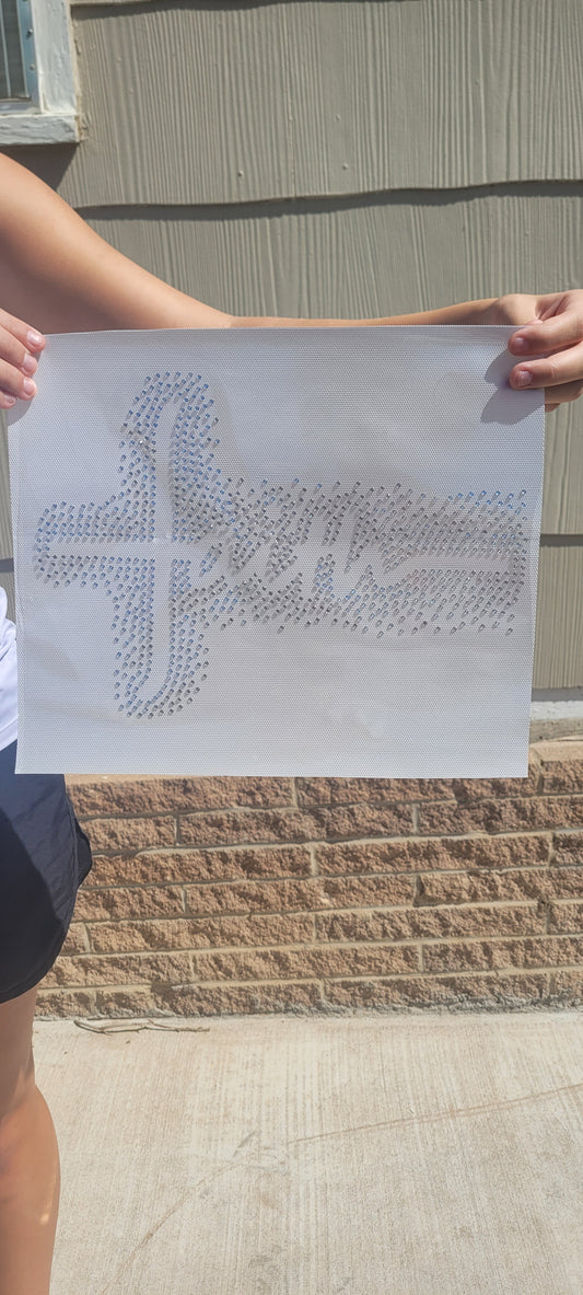 Faith Cross Silver