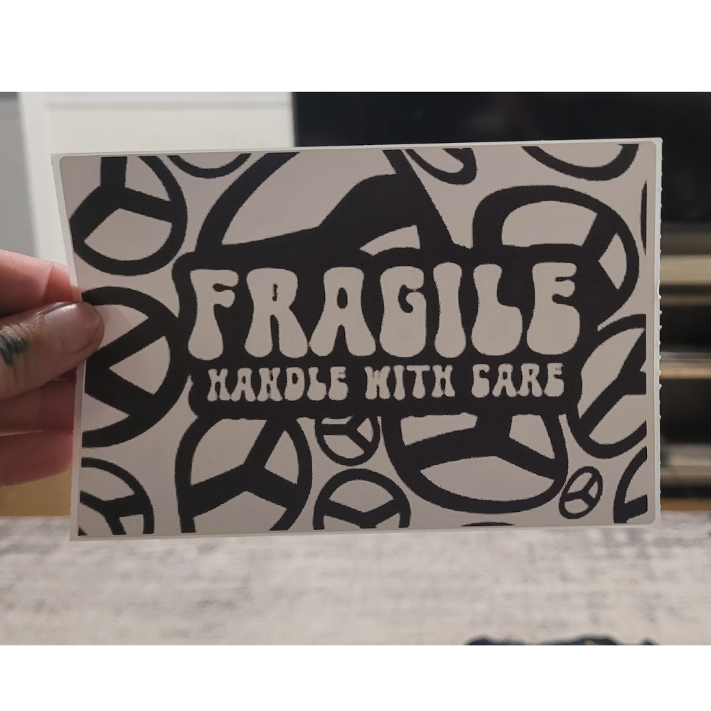 PEACE SIGN-FRAGILE