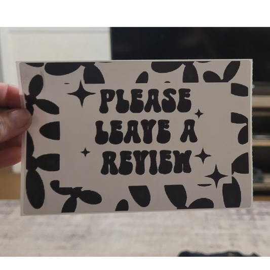 PLEASE LEAVE A REVIEW