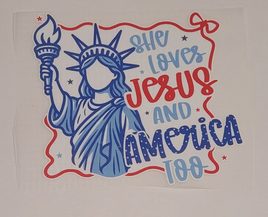 She loves jesus