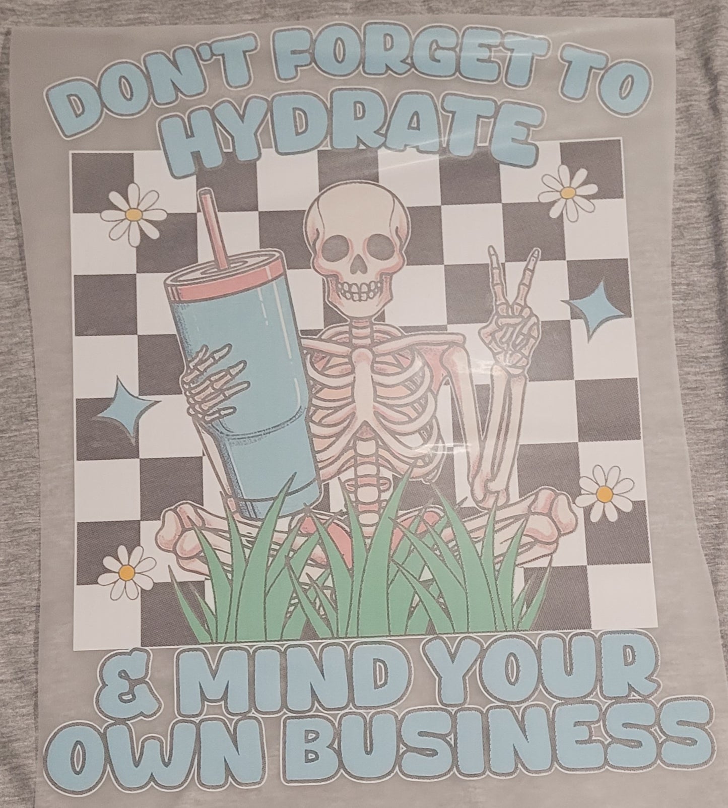 Don't forget to hydrate