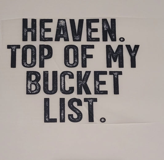 Heaven. Top of my bucket list
