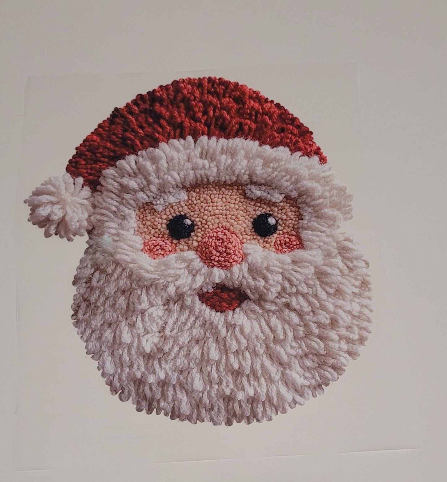 Faux yarn Santa